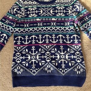 EUC Vineyard Vines Fair Isle Sweater